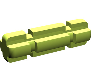 LEGO Lime Axle 2 with Grooves (32062)