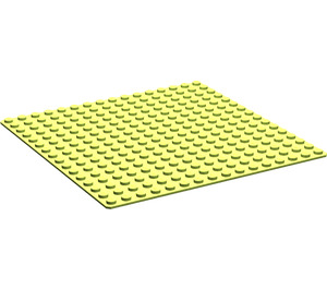 LEGO Lime Baseplate 16 x 16 (6098 / 57916)