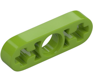 LEGO Lime Beam 3 x 0.5 Thin with Axle Holes (6632 / 65123)