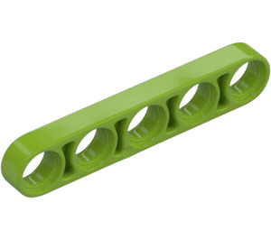 LEGO Lime Beam 5 x 0.5 Thin (32017)