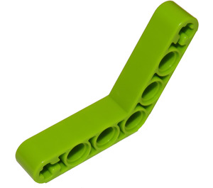 LEGO Lime Beam Bent 53 Degrees, 4 and 4 Holes (32348 / 42165)