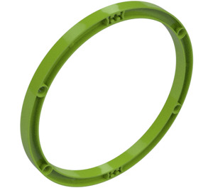 LEGO Lime Beam Circle 15 x 15 (3250)