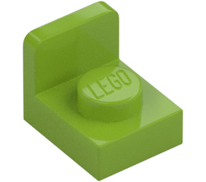 LEGO Lime Beslag 1 x 1 med 1 x 1 Plade Op (36840)