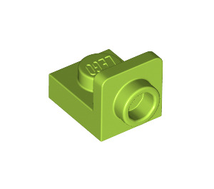 LEGO Lime Bracket 1 x 1 with 1 x 1 Plate Up (36840)