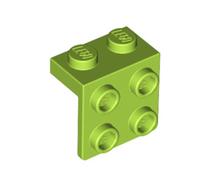 LEGO Limette Halterung 1 x 2 mit 2 x 2 (21712 / 44728)