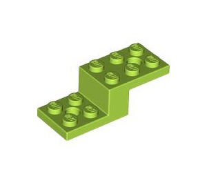 LEGO Lime Bracket 2 x 5 x 1.3 with Holes (11215 / 79180)