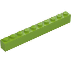 LEGO Lime Palikka 1 x 10 (6111)