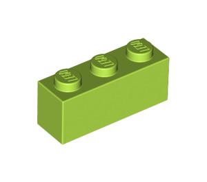 LEGO Chaux Brique 1 x 3 (3622 / 45505)