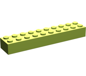 LEGO Limoen Steen 2 x 10 (3006 / 92538)