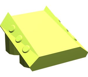 LEGO Lime Brick 2 x 2 with Flanges and Pistons (30603)
