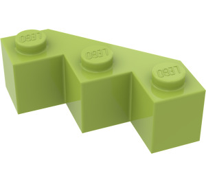 LEGO Limoen Steen 3 x 3 Facet (2462)