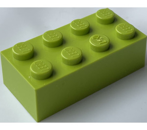 LEGO Lime Brick Magnet - 2 x 4 (30160)