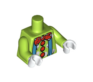 LEGO Limoen Circus Clown Torso (973 / 88585)