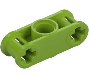 LEGO Lime Kryss Blokk 1 x 3 med To Aksel Hull (32184 / 42142)