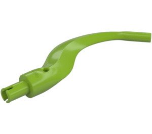 LEGO Lime Curved Horn with Pin (24204 / 65041)