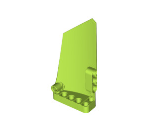LEGO Lime Curved Panel 18 Right (64682)