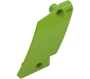 LEGO Lime Curved Panel 60 Right (80268)