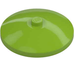 LEGO Limette Dish 4 x 4 (Feste Noppe) (3960 / 30065)