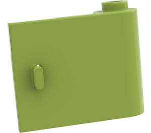 LEGO Citron Vert Porte 1 x 3 x 2 Droite avec charnière creuse (92263)