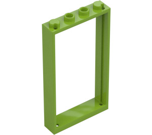 LEGO Lime Door Frame 1 x 4 x 6 (Single Sided) (40289 / 60596)