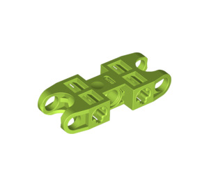 LEGO Limoen Dubbele Bal Connector 5 met Vents (47296 / 61053)