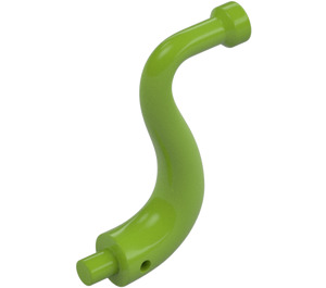 LEGO Lime Elephant Trunk med Lång ände (80497)