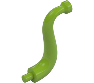 LEGO Lime Elephant Trunk with Short End (28959 / 43892)