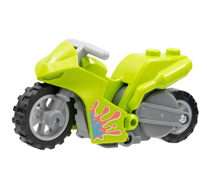 LEGO Lime Flywheel Bike with Splash