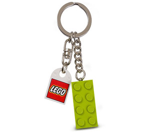 LEGO Lime Green Brick Key Chain (852099)