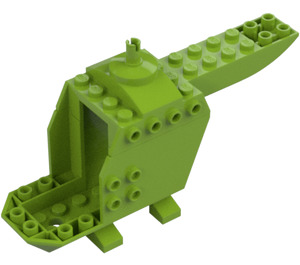 LEGO Lime Helicopter Shell (19000)