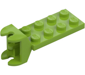 LEGO Lime Hinge Plate 2 x 4 with Articulated Joint - Female (3640)