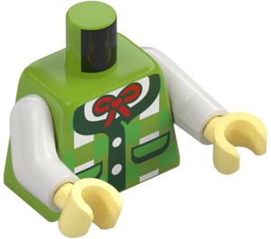 LEGO Citron Vert Isabelle Minifigurine Torse (973 / 76382)