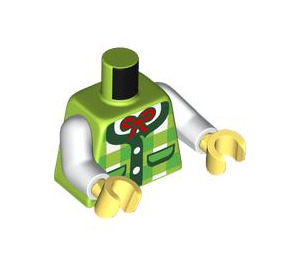 LEGO Lime Isabelle Minifig Torso (973 / 76382)