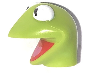 LEGO Lime Kermit the Frog Head