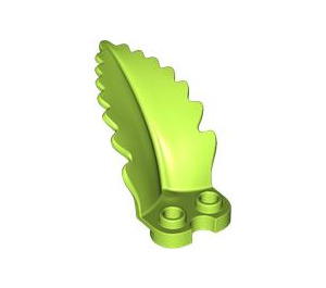 LEGO Lime Leaf - Upwards 3 x 4 x 2.3 (5151)