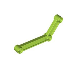 LEGO Lime Link 1 x 9 Bent with Three Holes (28978 / 64451)