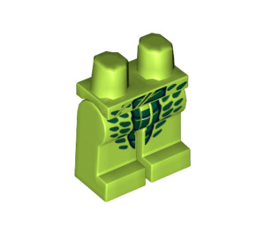 LEGO Lime Lizaru Gambe (3815 / 98891)