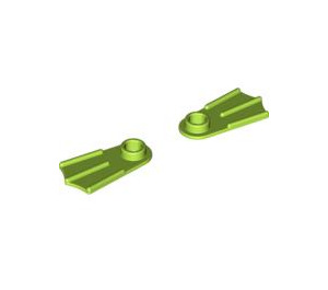 LEGO Lime Minifig Flippers on Sprue (2599 / 59275)