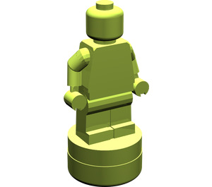 LEGO Lime Minifig Statuette (53017 / 90398)