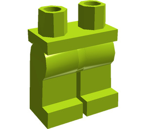 LEGO Lime Minifigure Hips with Lime Legs (3815 / 73200)
