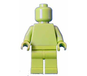 LEGO Limoen Monochrome Lime Minifigure