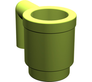 LEGO Lime Mug (3899 / 28655)