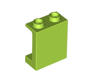 LEGO Lime Panel 1 x 2 x 2 with Side Supports, Hollow Studs (35378 / 87552)