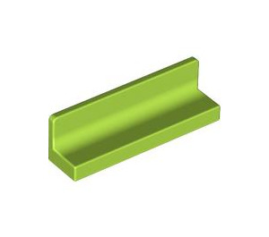 LEGO Lime Panel 1 x 4 with Rounded Corners (30413 / 43337)