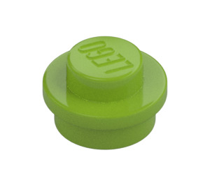 LEGO Citron Vert assiette 1 x 1 Rond (6141 / 30057)