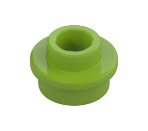 LEGO Lime Plate 1 x 1 Round with Open Stud (28626 / 85861)