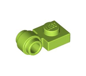 LEGO Lime Plate 1 x 1 with Clip (Thick Ring) (4081 / 41632)