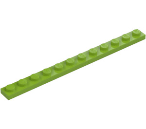 LEGO Lime Plate 1 x 12 (60479)