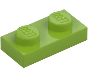 LEGO Limette Platte 1 x 2 (3023 / 28653)