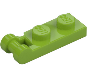 LEGO Lime Plade 1 x 2 med Ende Bar Håndtere (60478)